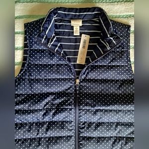 CHICO'S VEST navy blue WEEKEND 💙